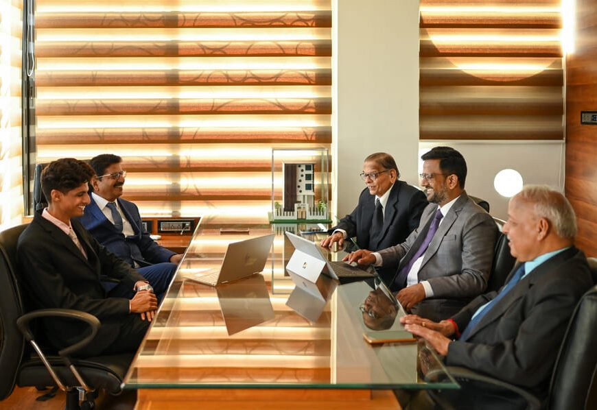 MAG Finserv team during a company gathering